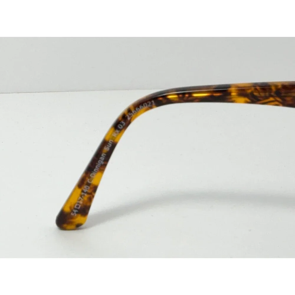 COLLETTE DINNIGAN Sun Rx03 Sunglasses Women's Tortoiseshell Brown Polarized